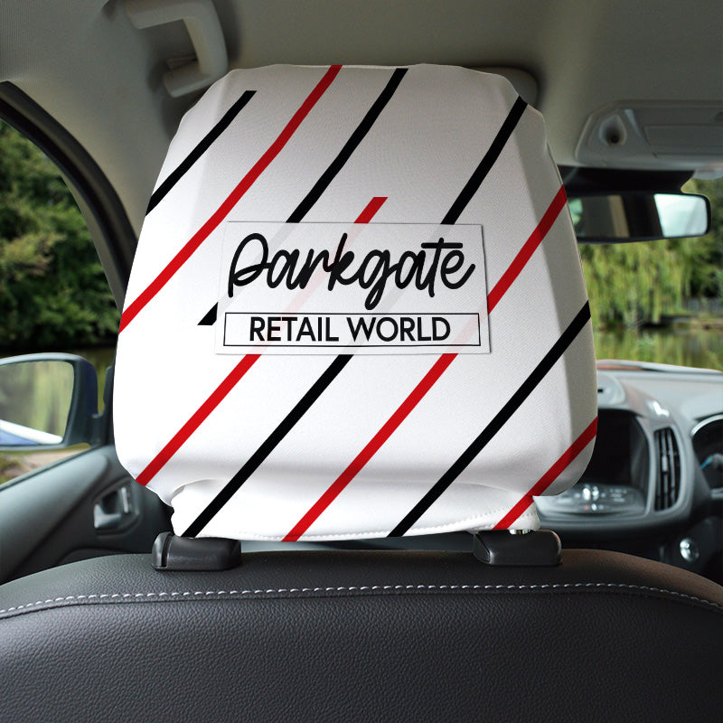 Custom Rotherham headrest cover