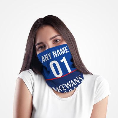 Rangers 1998 Home - Personalised Retro Football Snood