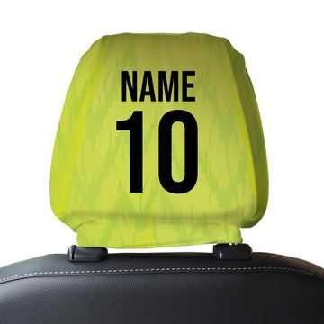 Sheffield 1990 Away - Retro Football Shirt - Pack of 2 - Car Seat Headrest Covers
