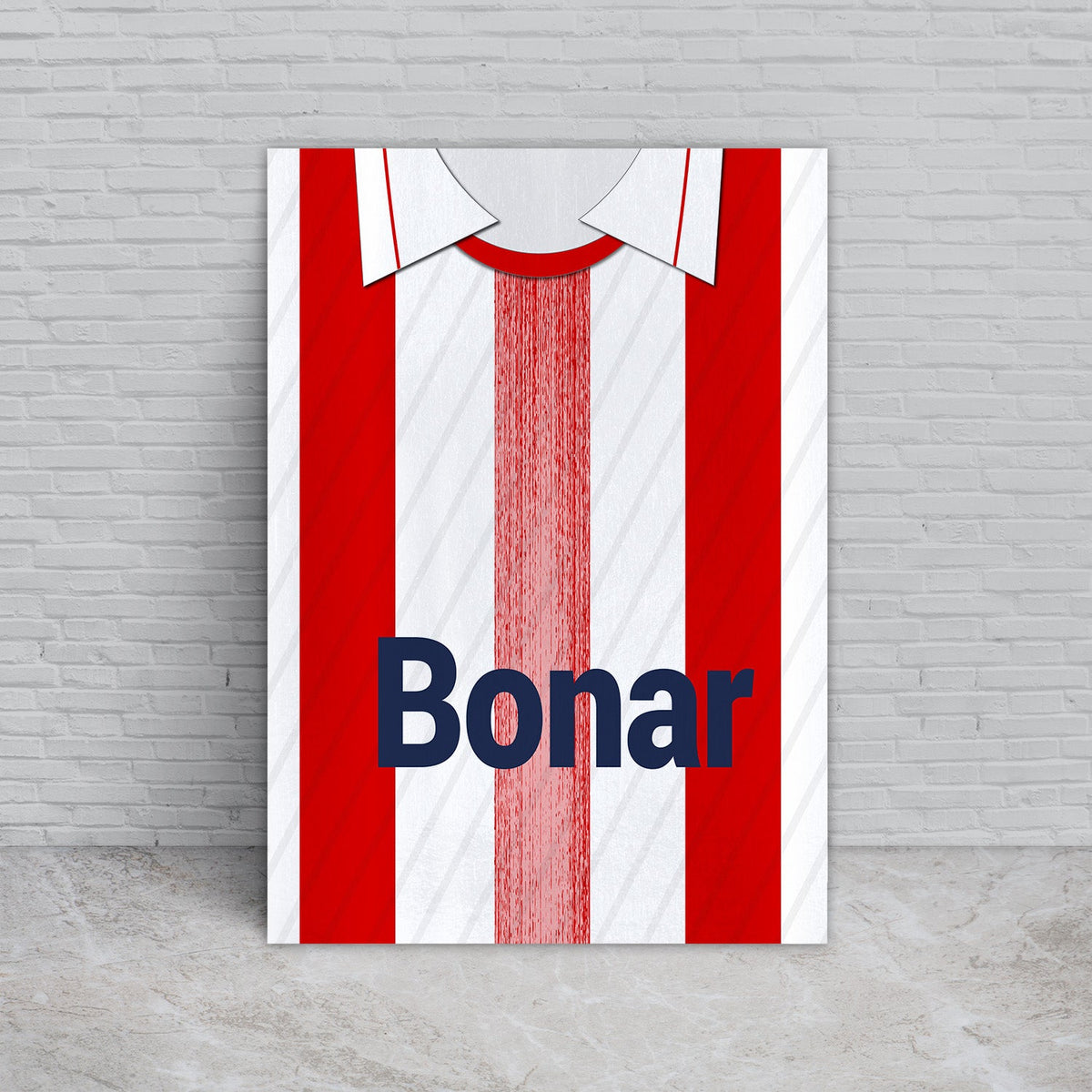 St Johnstone 1990 Away Shirt - A4 Personalised Metal Sign Plaque