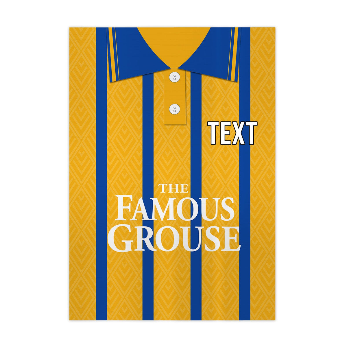 St Johnstone 1994 Away Shirt - A4 Personalised Metal Sign Plaque