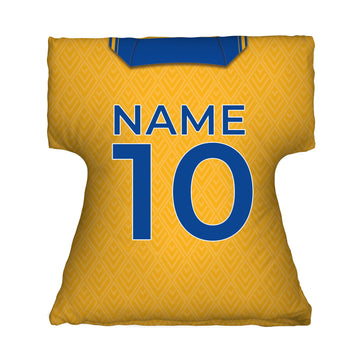 St Johnstone 1994 Away Shirt - Personalised Retro Shirt Cushion