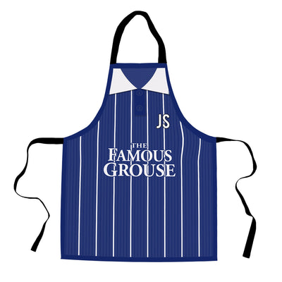 St Johnstone 1997 Home Shirt Apron - Personalised Retro Football Novelty Water-Resistant, Lazer Cut (no fraying) Light Weight Adults Apron