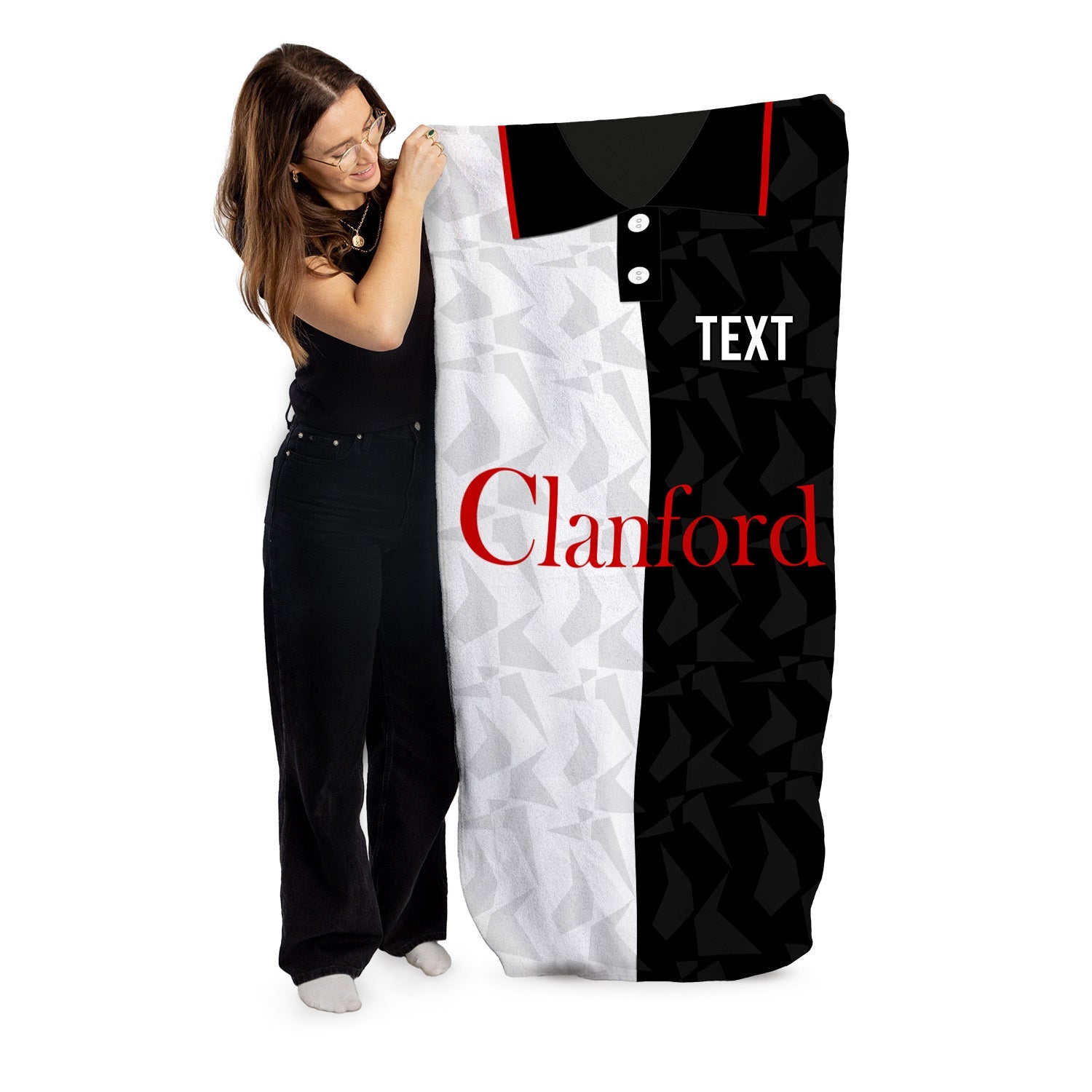 St Mirren 1994 Home Shirt - Personalised Lightweight, Microfibre Retro Beach Towel
