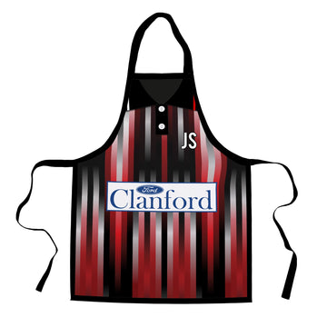 St Mirren Retro 1994 Away Shirt Apron - Personalised Retro Football Adults Apron