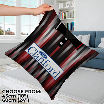 St Mirren Retro 1994 Away Shirt - 45cm or 61cm Retro Cushion