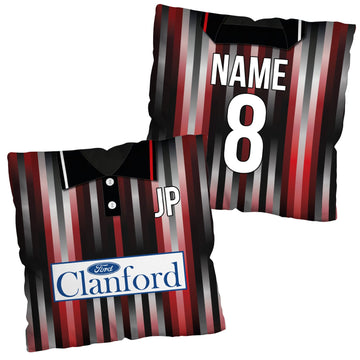 St Mirren Retro 1994 Away Shirt - 45cm or 61cm Retro Cushion