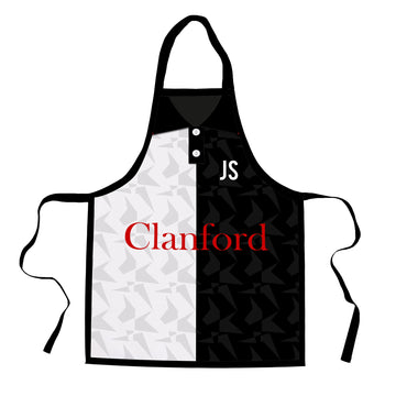 St Mirren Retro 1994 Home Shirt Apron - Personalised Retro Football Adults Apron