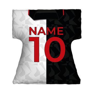 St Mirren Retro 1994 Home Shirt - Personalised Retro Shirt Cushion