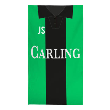 Stoke - 1994 Away Shirt - Personalised Retro Lightweight, Microfibre Beach Towel - 150cm x 75cm