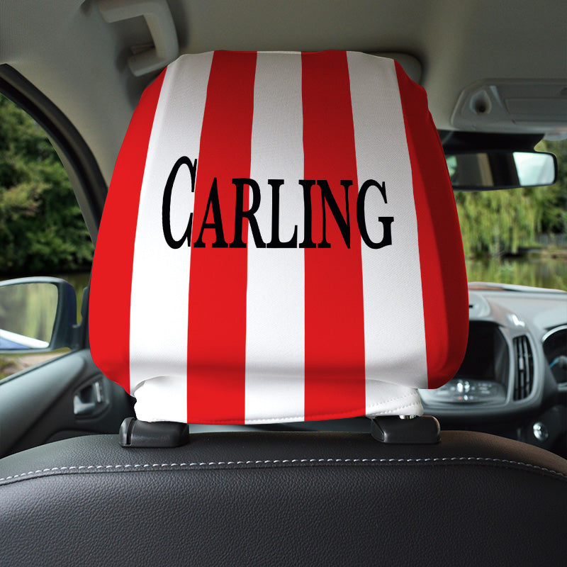Personalised Headrest cover Stoke