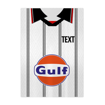 Personalised Swansea 1995 - Home Shirt - A4 Metal Sign Plaque - Frame Options Available