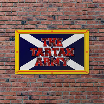 Scotland - The Brave - Tartan Army Saltire - Euros 2021