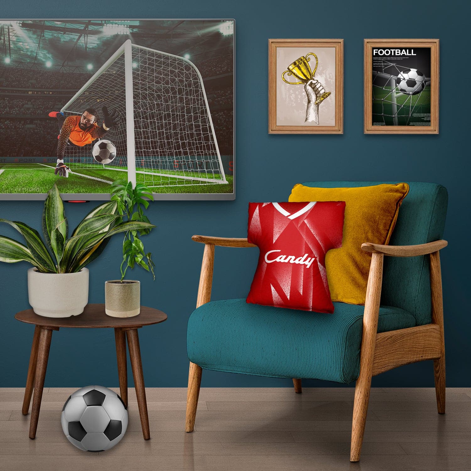 Liverpool 1989 Home - Retro  Shirt Cushion