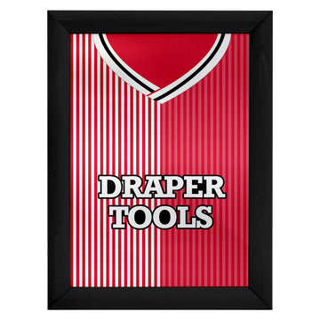 Personalised Southampton 1987 Home Shirt - A4 Metal Sign Plaque