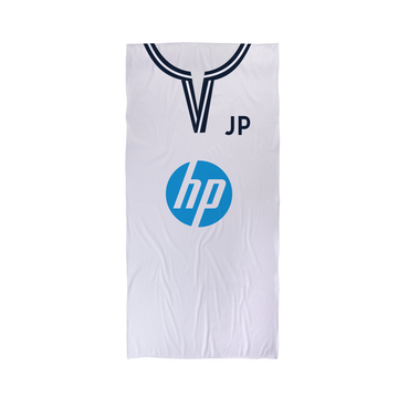 Tottenham Hotspur - 2013 Home Shirt - Personalised Vintage Beach Towel 