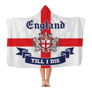 Till I Die - London City - Euros Hooded Blanket