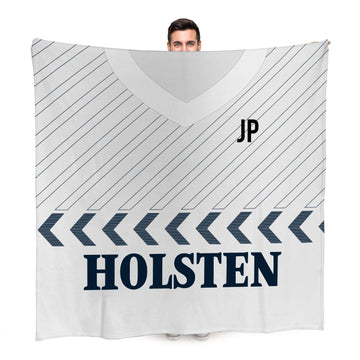 Tottenham Hotspur FC - 1986 Home Shirt - Retro Fleece Blanket