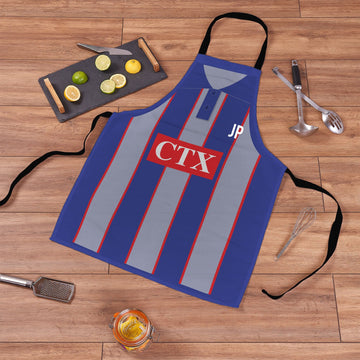 Watford - 1998 Away Shirt - Retro Football Novelty Water-Resistant, Lazer Cut (no fraying) Light Weight Adults Apron