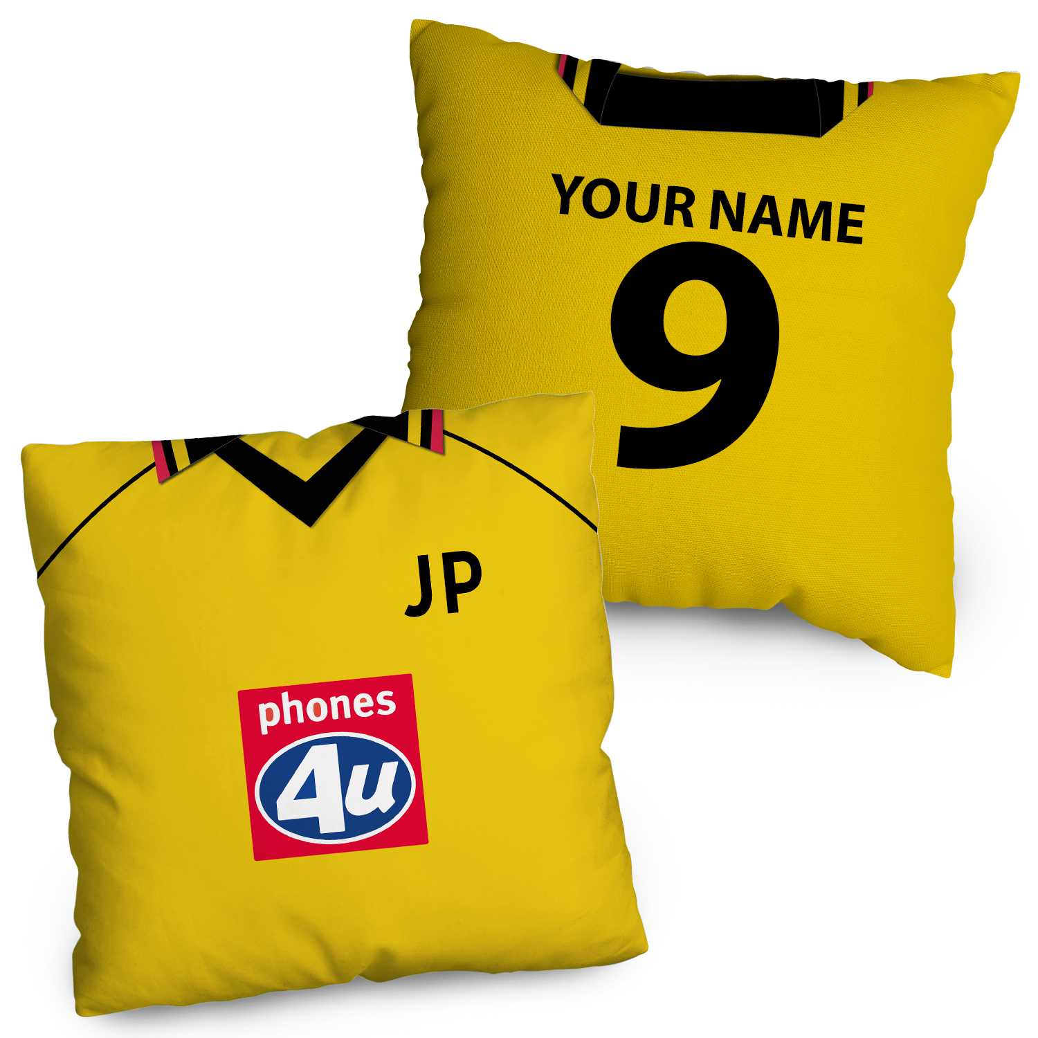 Watford-1999-Home- Away- Retro - 45cm Cushion
