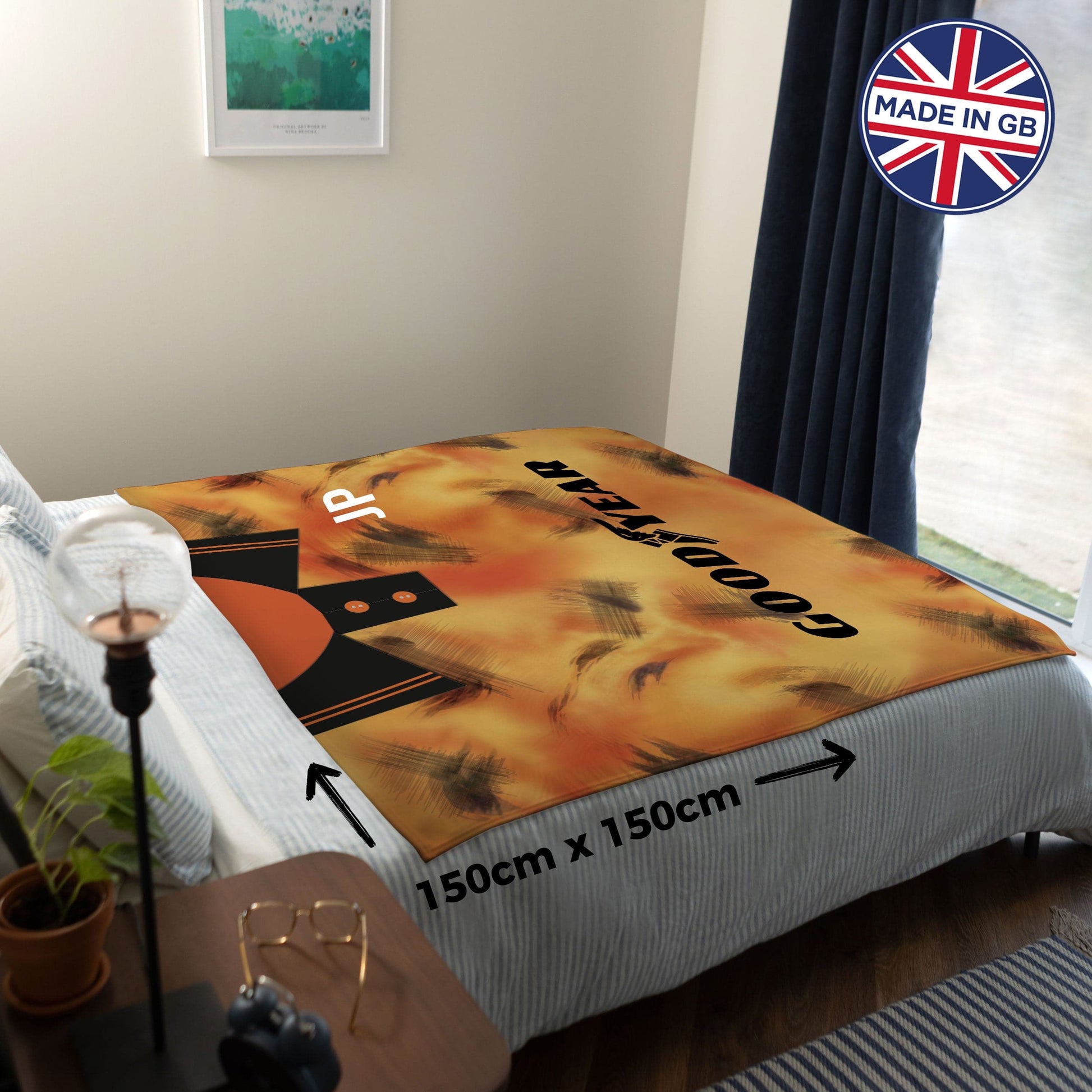 Wolves FC - 1993 Home Shirt - Retro Fleece Blanket